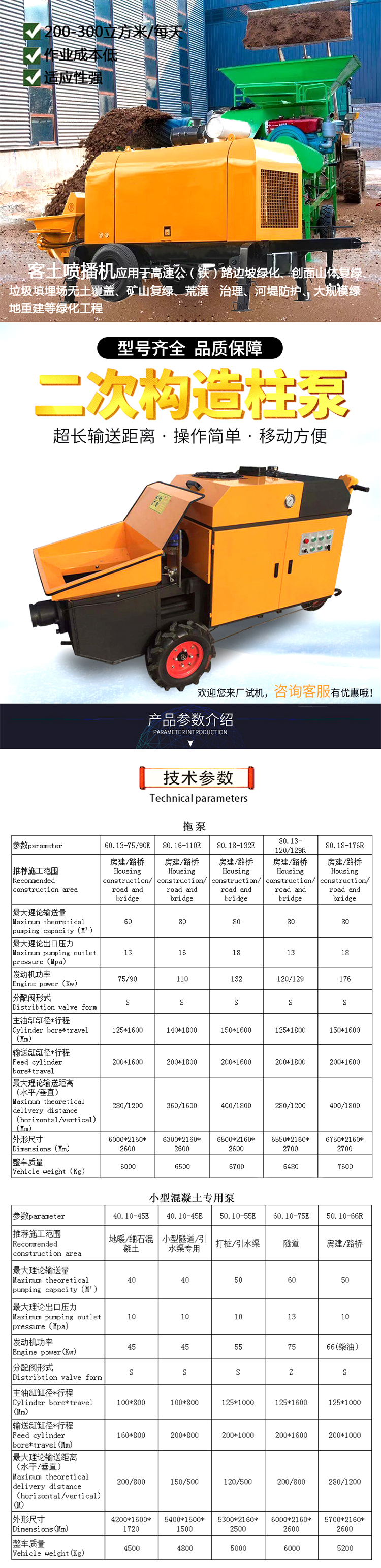 柴油拖泵、電機(jī)拖泵、拖泵、強(qiáng)制式拖泵、隧道拖泵、細(xì)石混凝土泵、砂漿泵、碎石泵、地泵